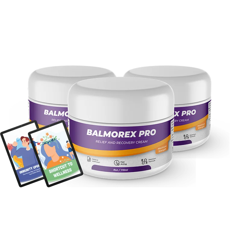 Balmorex Pro Joint & Mobility Relief Supplement — 3 Bottle / 90 Day Pack