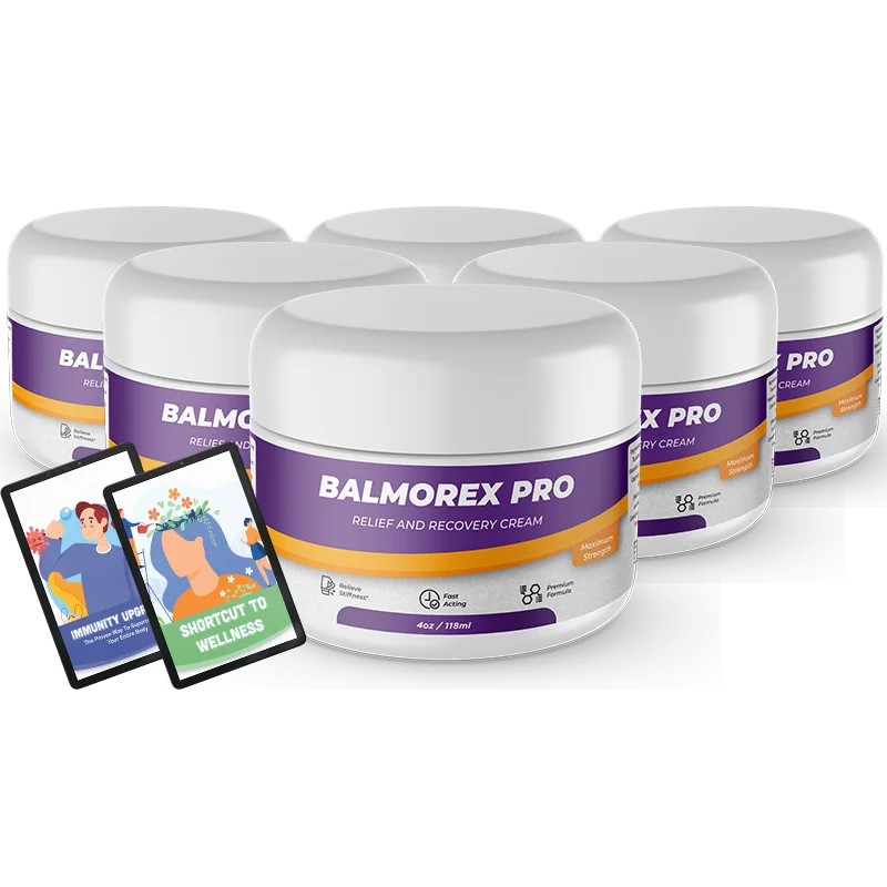 Balmorex Pro Joint & Mobility Relief Supplement — 6 Bottle / 180 Day Pack